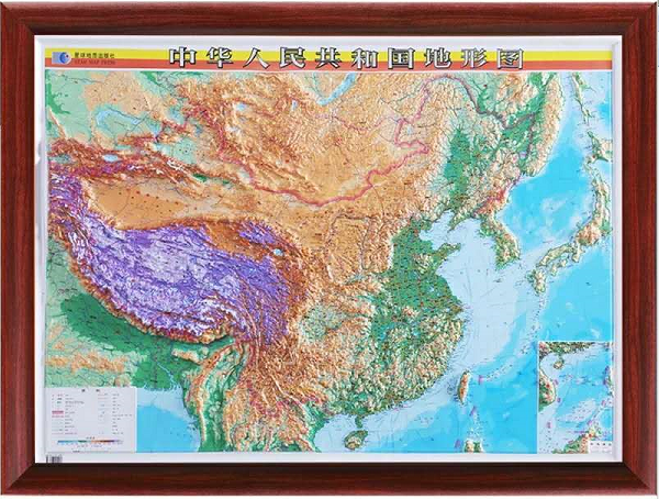 中國地形圖